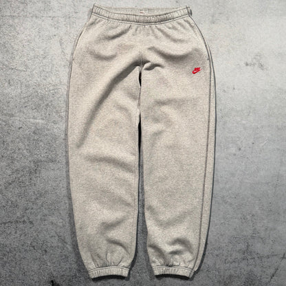 Nike 00s Baggy Sweat Pants grey red (M)