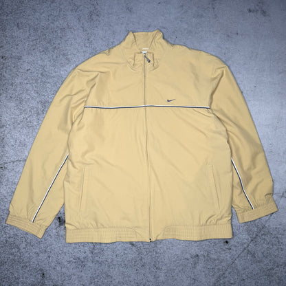 Nike Early 00s Classic Track Jacket beige (XXL)