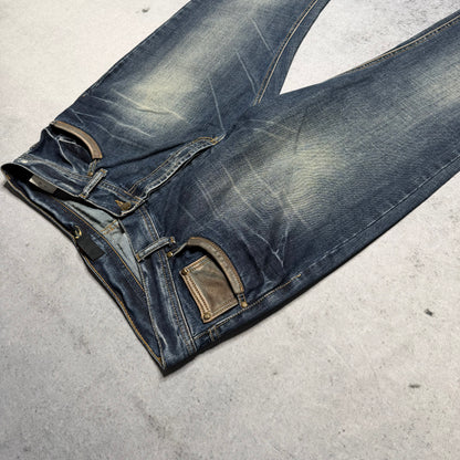 Just Cavalli Vintage Y2K Bootcut Jeans Ornate Embroidery (38 fits L)