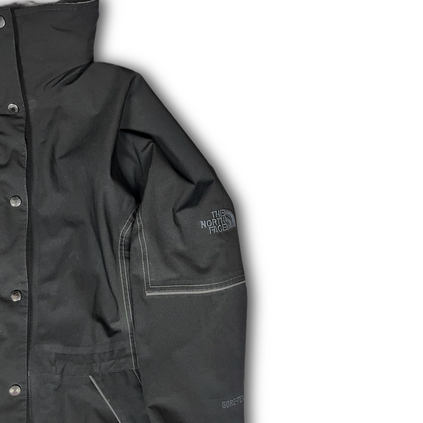 The North Face Smock Rain Jacket black grey