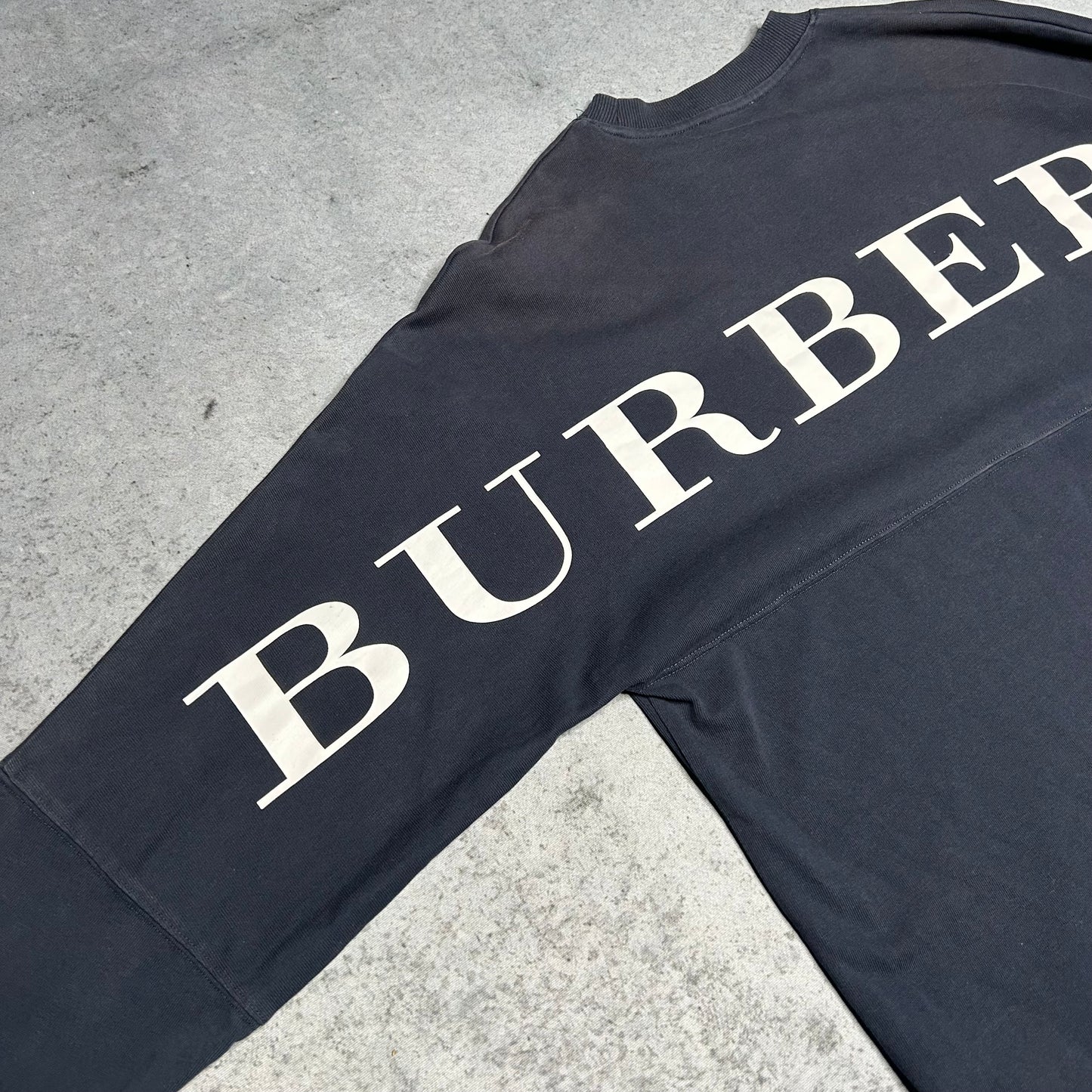 Burberry London Big Logo Backprint Sweatshirt (XL)