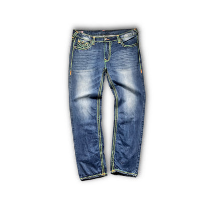 True Religion Baggy Jeans Vintage Ricky “Chief Keef” (XL)