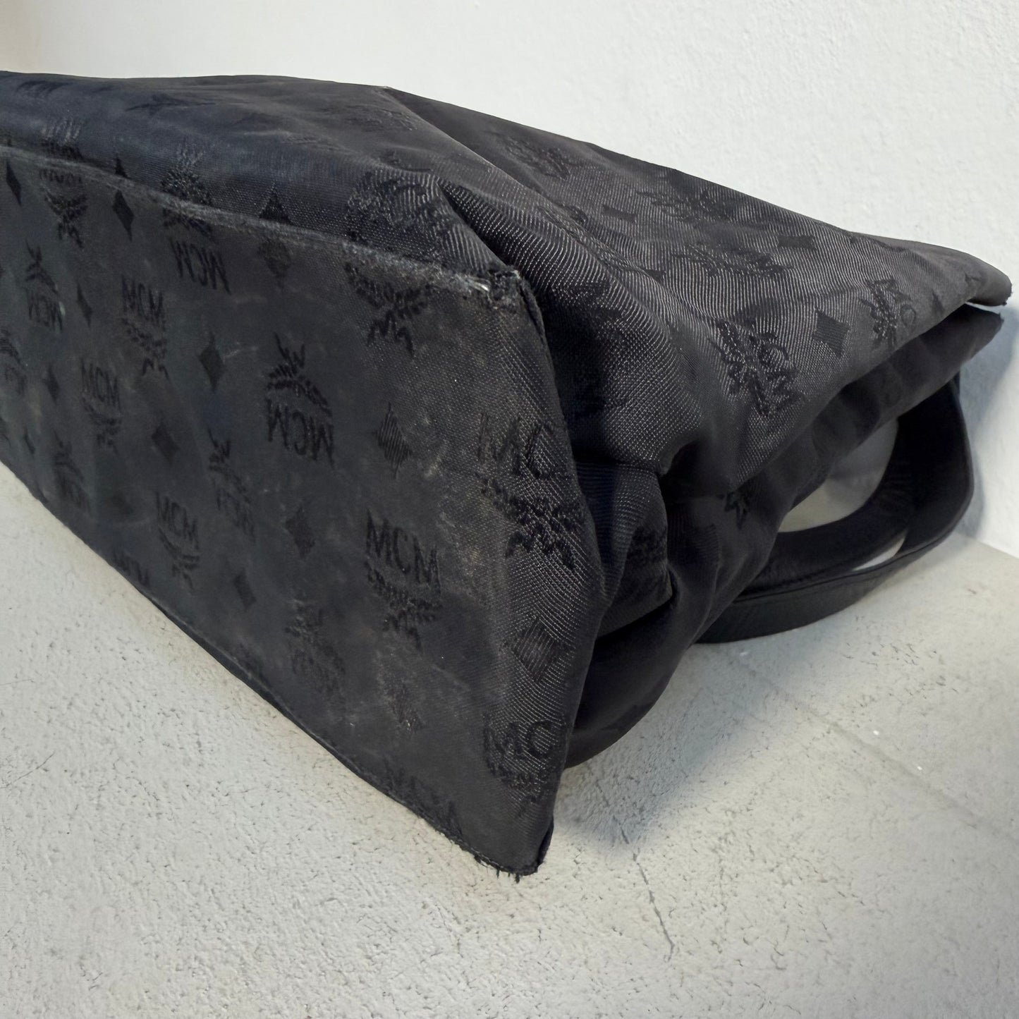 MCM Vintage Handbag Canvas Shopper