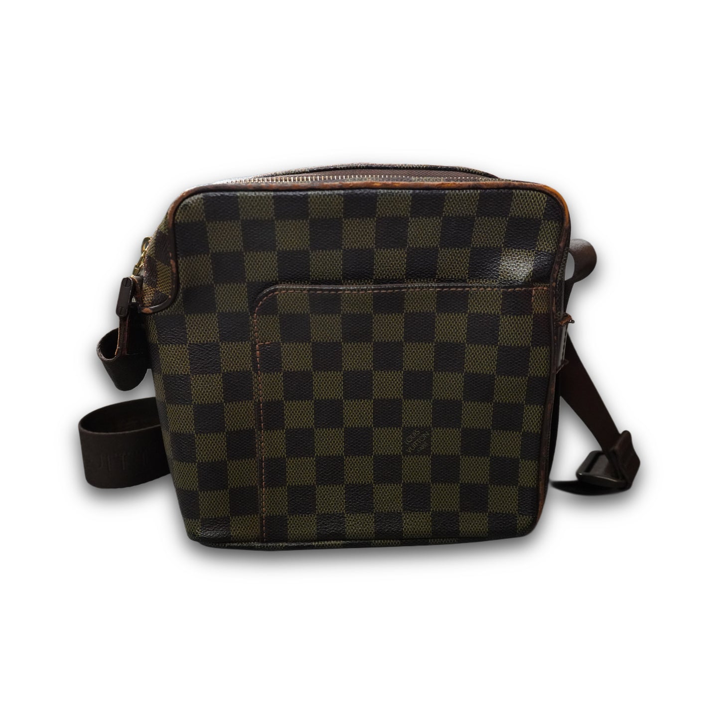 Louis Vuitton Damier Ebene Olav PM Crossbody Bag 2009