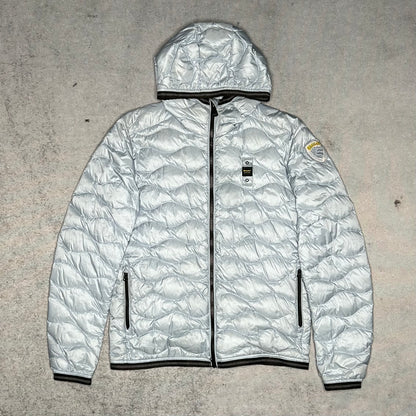 Blauer USA Hooded Wave Puffer Jacket baby blue (fits S)