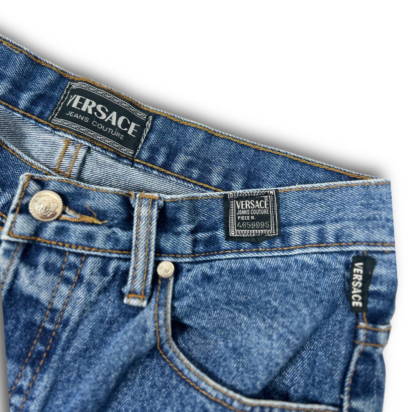 Versace Jeans Couture Vintage Jeans Denim Blue