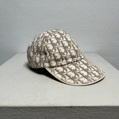 Dior 2000s John Galliano Era Monogram Cap beige (One size smaller)