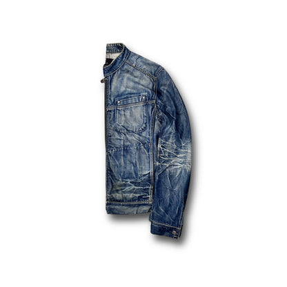 Diesel Biker Jeans Jacket Vintage