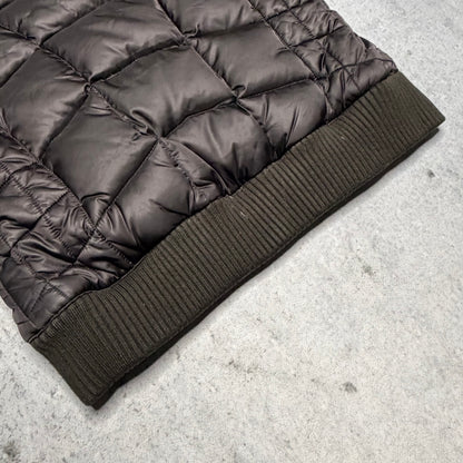 The North Face Nuptse 550 Womens Hooded Puffer Gilet Weste black (S)