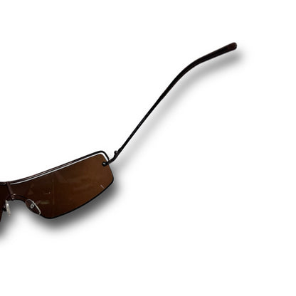 Gucci Vintage Signature Frame Y2K Sunglasses brown