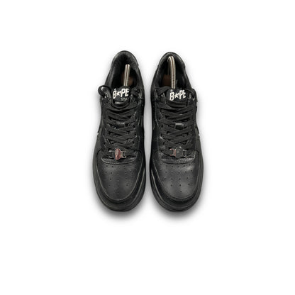 A Bathing Ape "BAPE" Bapesta Sneaker Triple Black (41) w/ OG Box