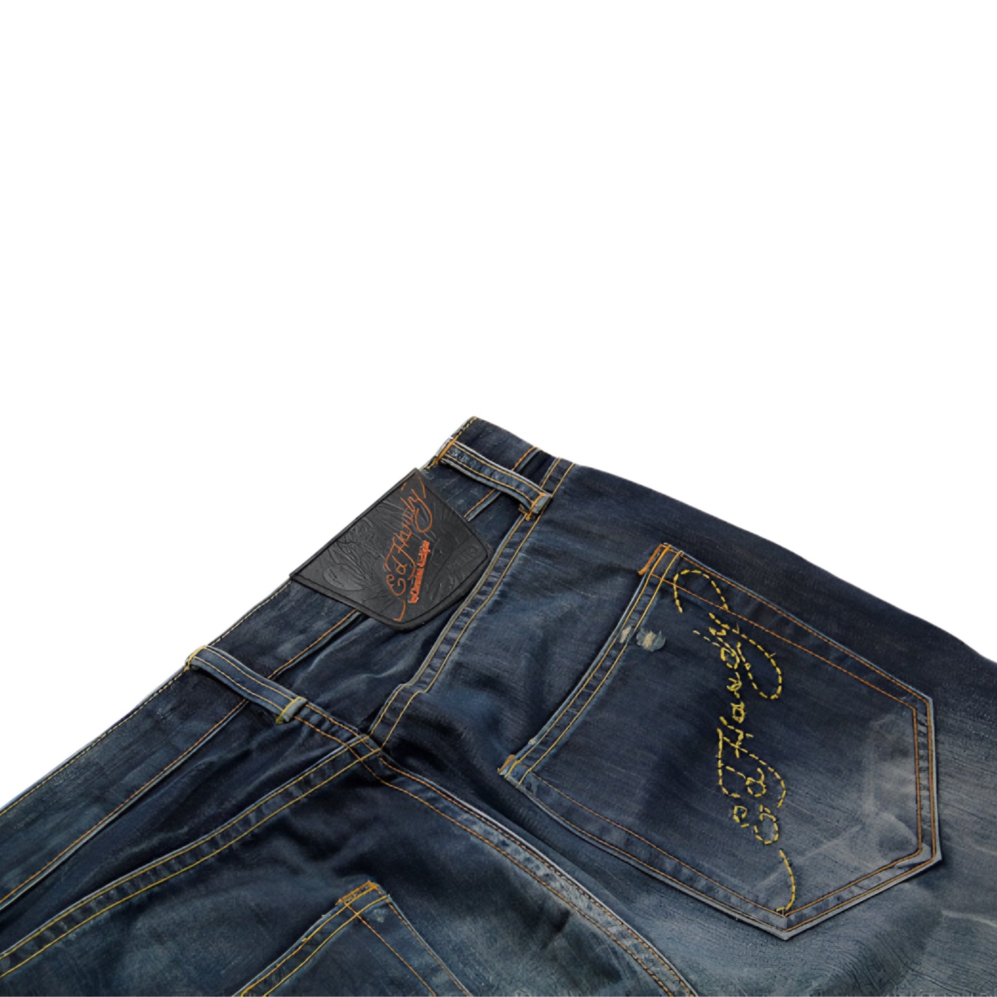 Ed Hardy Jeans with Logo Embroidery