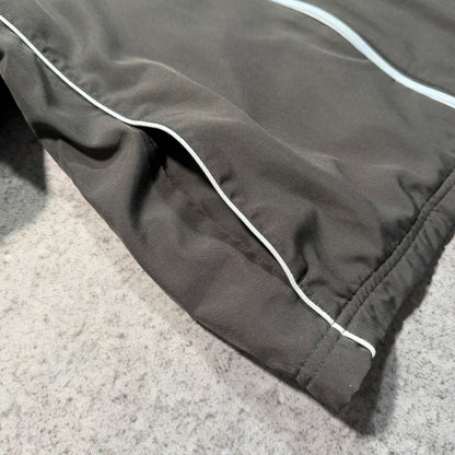 Nike 00s Women's Slim Fit Track Jacket grey baby blue (M)
