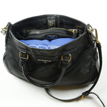 Prada Milano Handbag Double Strap Vintage