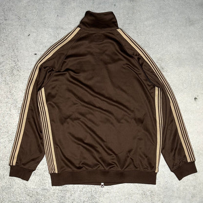 Needles Japan Designer Track Jacket brown beige (XL)