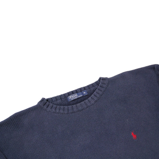 Polo Ralph Lauren Vintage Wool Sweater navy