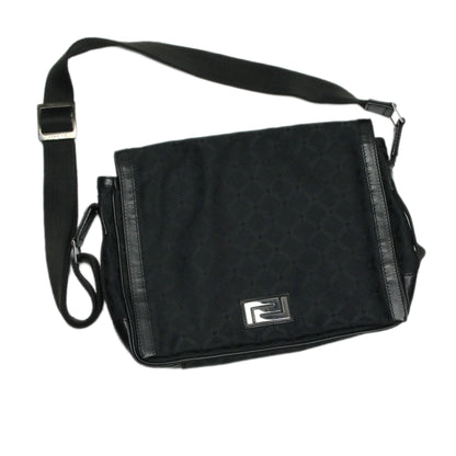 Versace Collection Vintage Monogram Messenger Bag