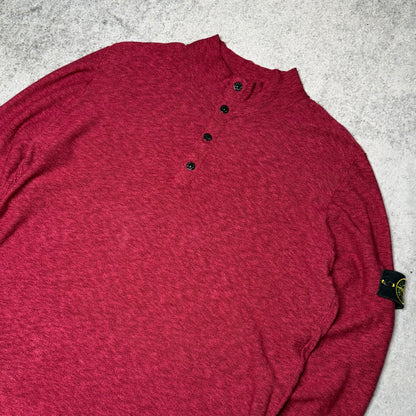 Stone Island Quarter Zip Wool Troyer (3XL fits XXL)