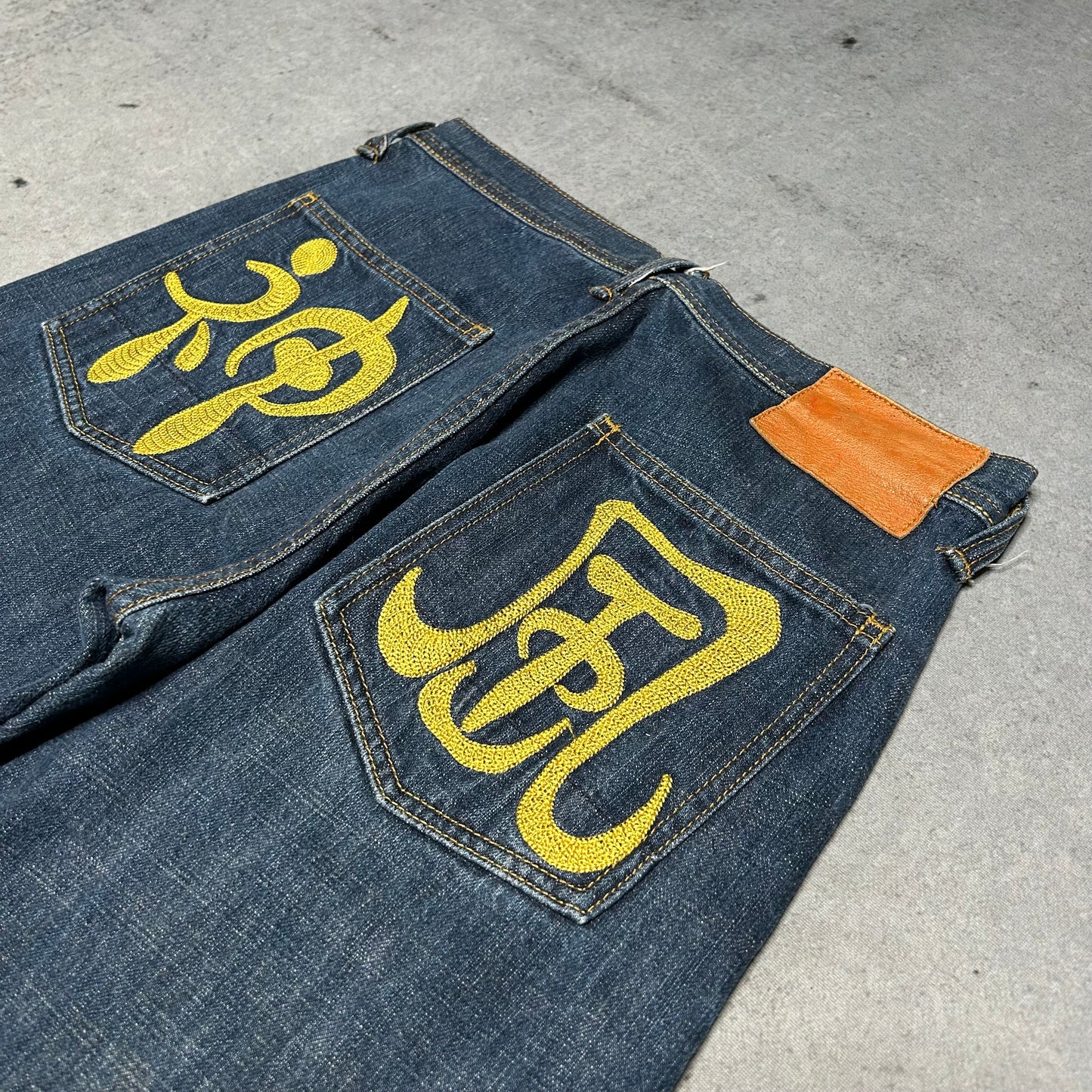 Evisu Vintage Kanji Embroidered Jeans (32 fits smaller)