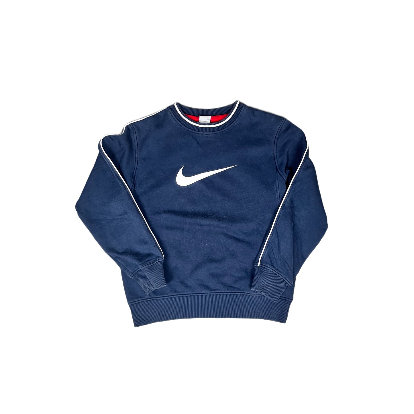 Nike Big Center Swoosh Sweater navy 2000s