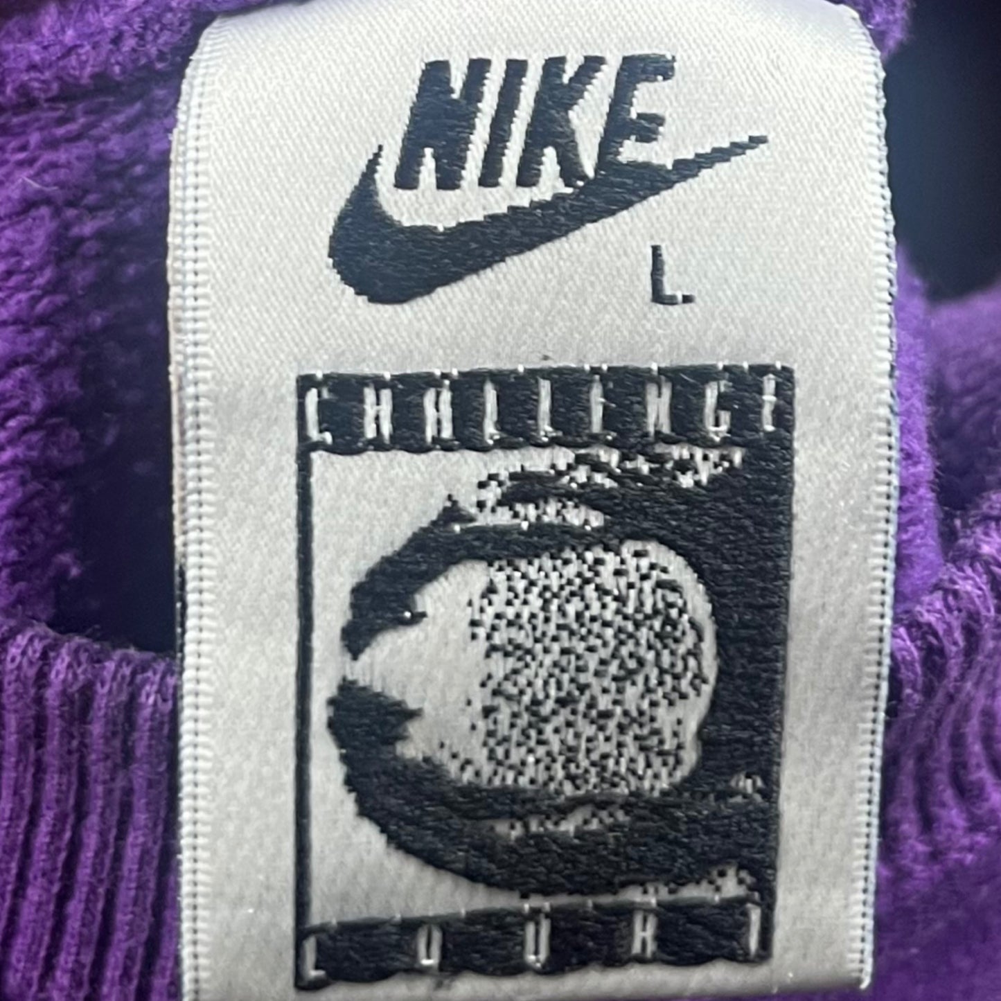 Nike Challenge Court purple Sweater Vintage