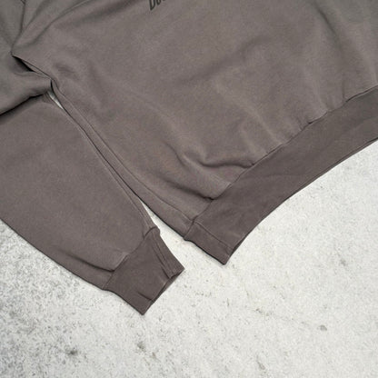 Dolce Gabbana 00s Quarter Zip Sweater Logo Embroidery (L)