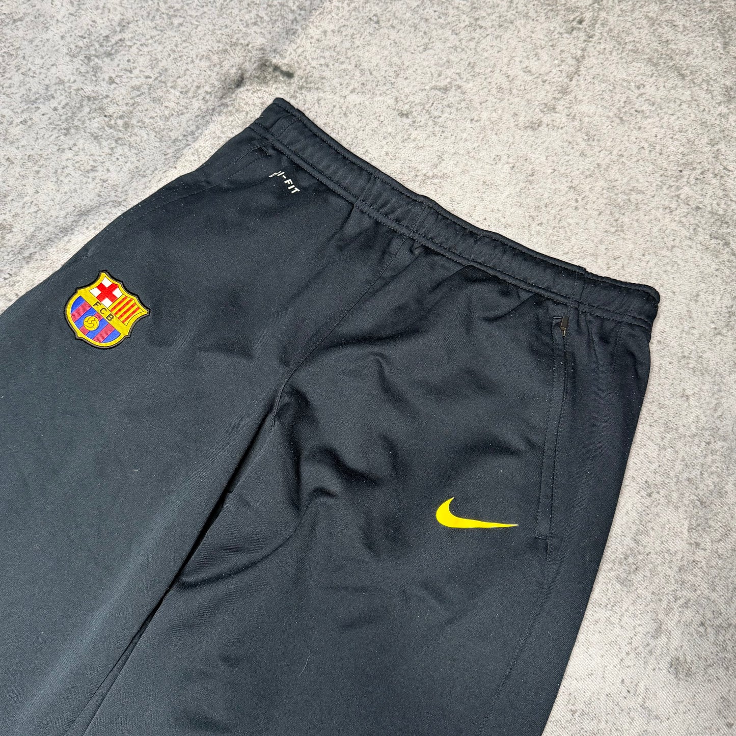 Nike 00s FC Barcelona Wide Leg Track Pants navy (S)