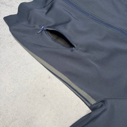Needles Japan Poly Smooth Track Jacket Dark Blue Grey (XL)