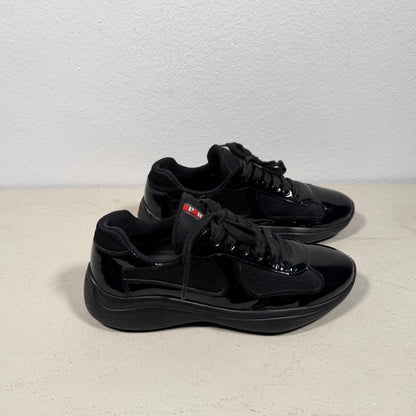 Prada Americas Cup Sneaker 2025 Patent Leather black (41- fits 42)