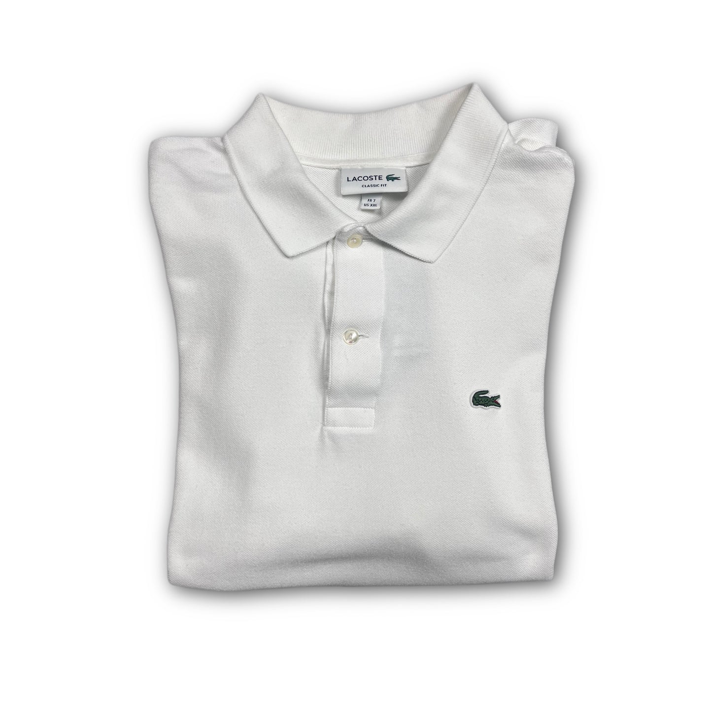 Lacoste Classic L1212 Poloshirt like new white