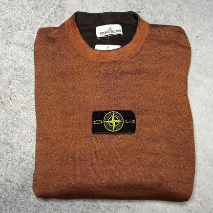 Stone Island 2019 Knit Sweater Light brown (XL fits L)