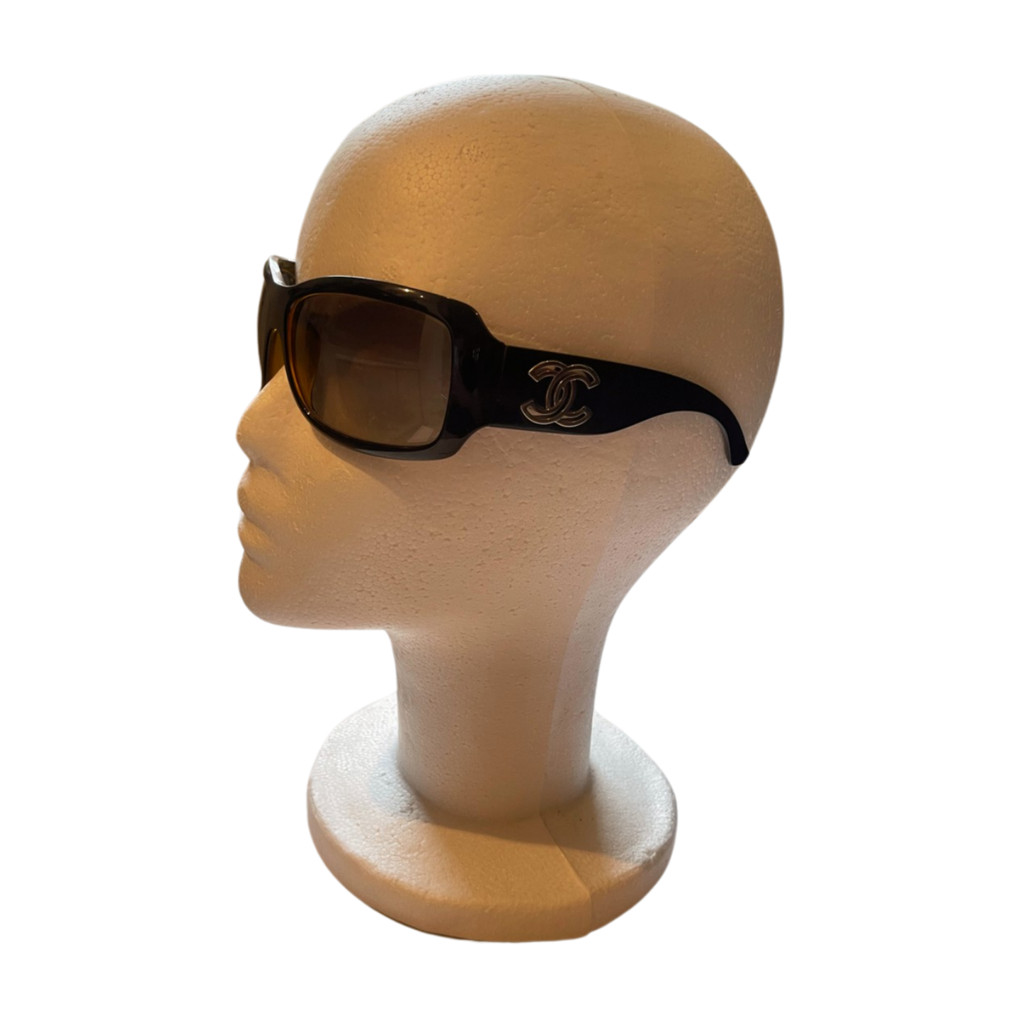 Chanel Vintage CC Sunglasses with OG Bag & Case