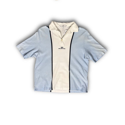 Balenciaga Sports Vintage Poloshirt baby blue