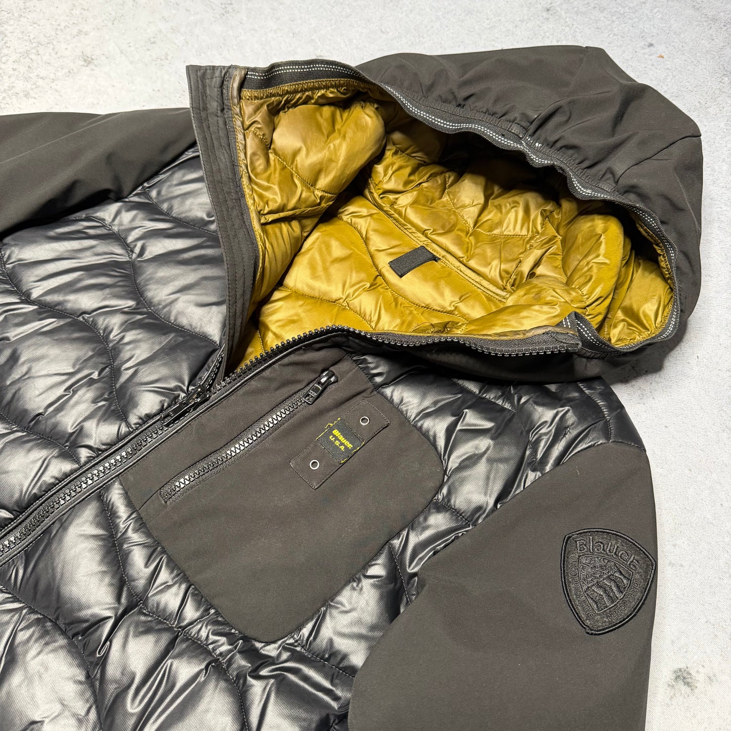 Blauer U.S.A. Hybrid Wave Puffer Jacket (S)