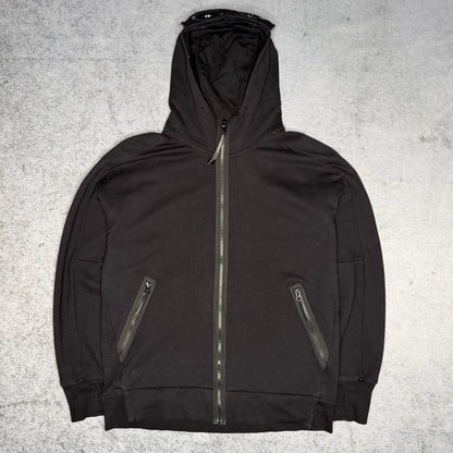 C.P. Company Goggle Full Zip Hoodie black like new (XL)