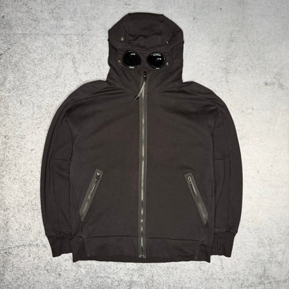 C.P. Company Goggle Full Zip Hoodie black like new (XL)