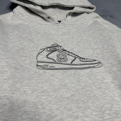 Stüssy 90s Vintage Hoodie "Air Force NYC" Made in USA (L)