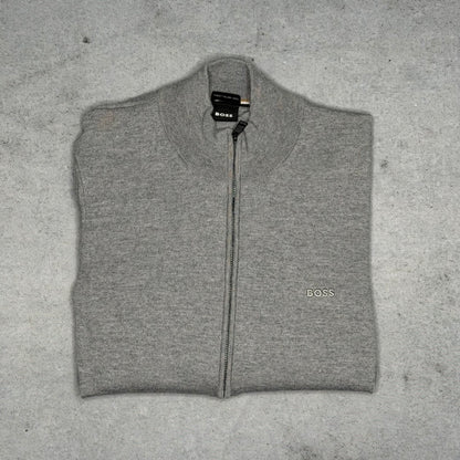 Hugo Boss Full Zip Knit Jacket grey (S)
