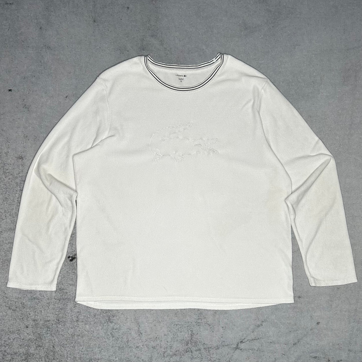 Lacoste 00s Longsleeve Thick frottee Shirt (XXL)