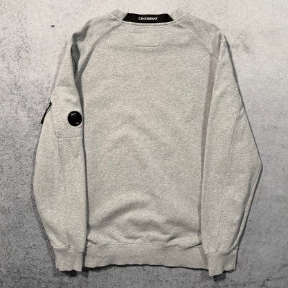 C.P. Company Diagonal Raised Fleece Crewneck Sweater grey (XXL)