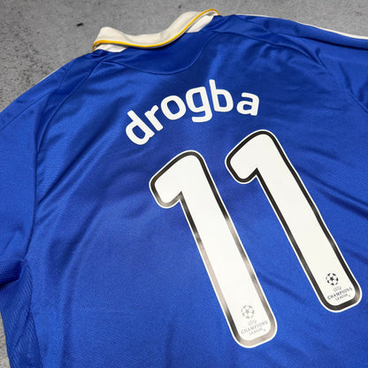 Adidas FC Chelsea 2008/2009 Home Jersey Trikot blue #11 Drogba (XL)
