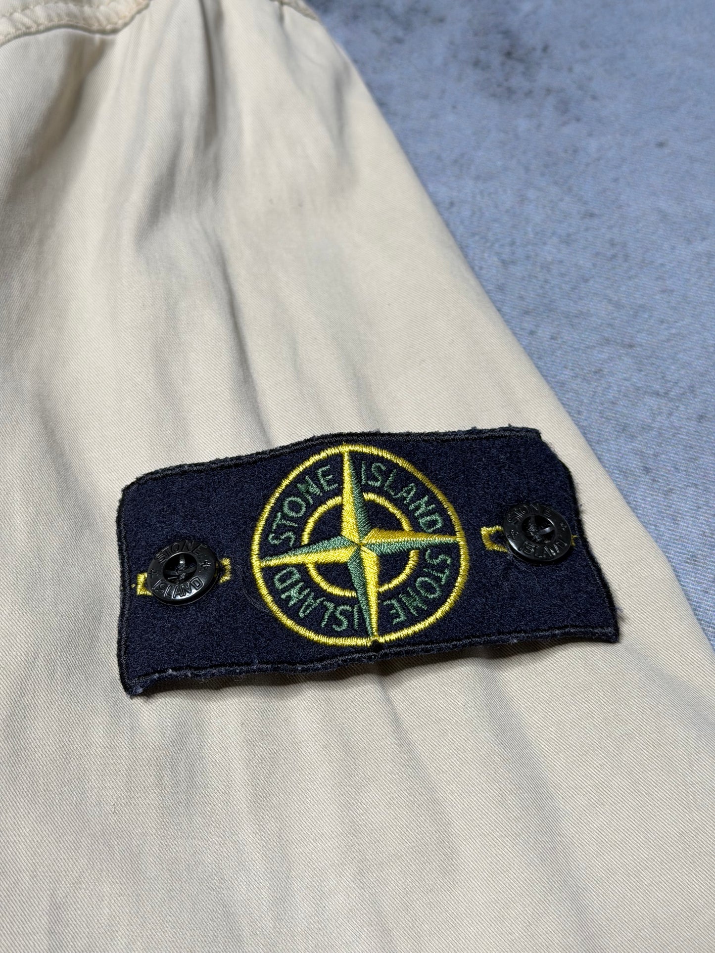 Stone Island Zip Jacket Overshirt beige (S)
