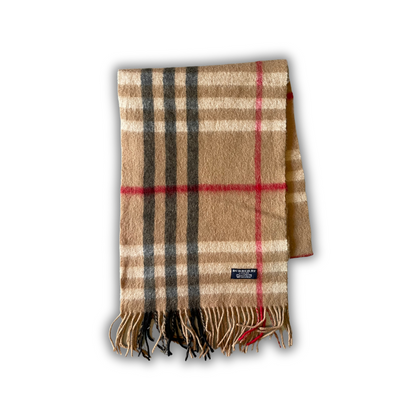 Burberry Vintage Nova Check Scarf Schal 00s brown