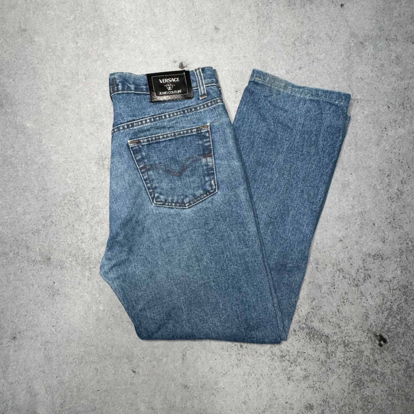 Versace Jeans Couture 90s Vintage Designer Jeans blue (33 fits M)