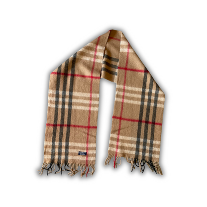 Burberry Vintage Nova Check Scarf Schal 00s brown