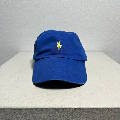 Polo Ralph Lauren Cap 90s navy yellow
