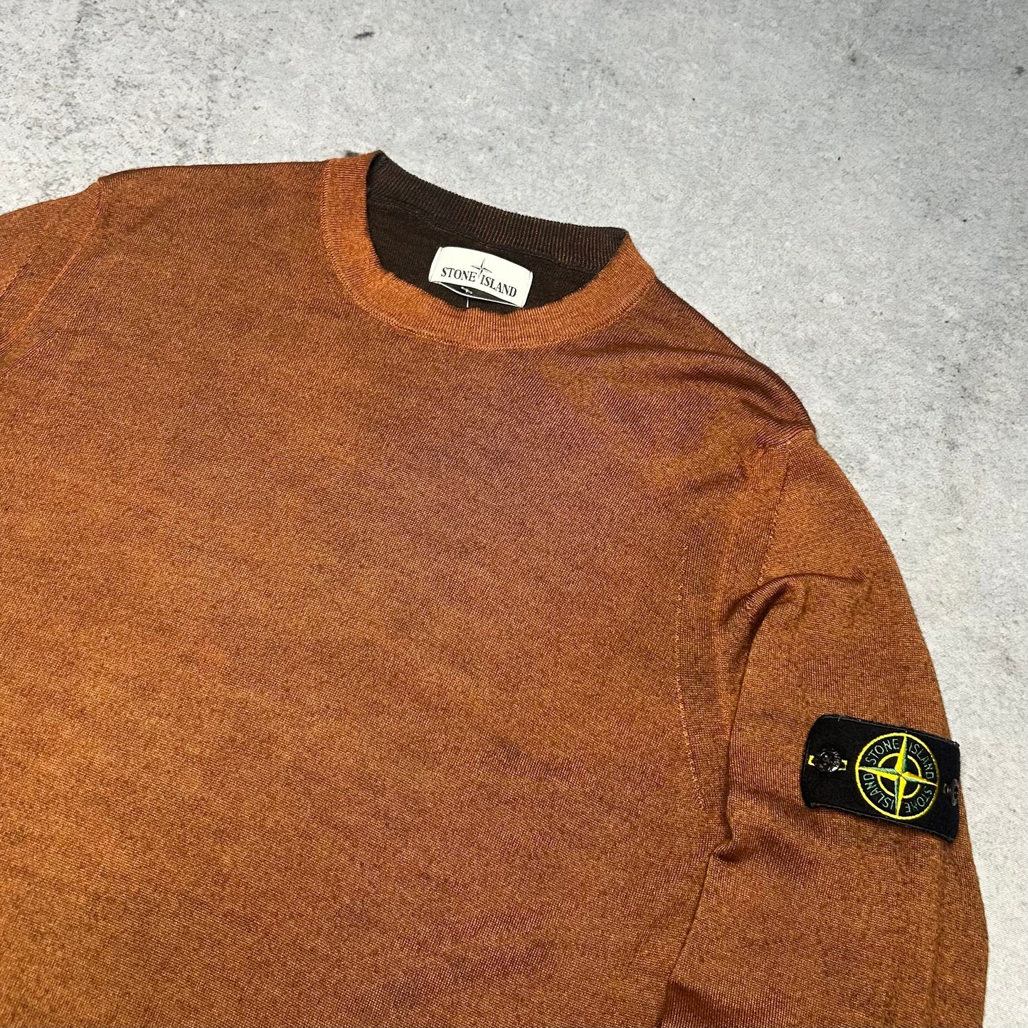 Stone Island 2019 Knit Sweater Light brown (XL fits L)