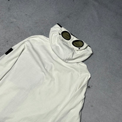 C.P. Company Asia Exclusive Goggle Zip Jacket creme white (fits M)