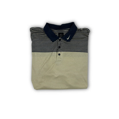 Nike 00s Striped Hockey Polo Shirt