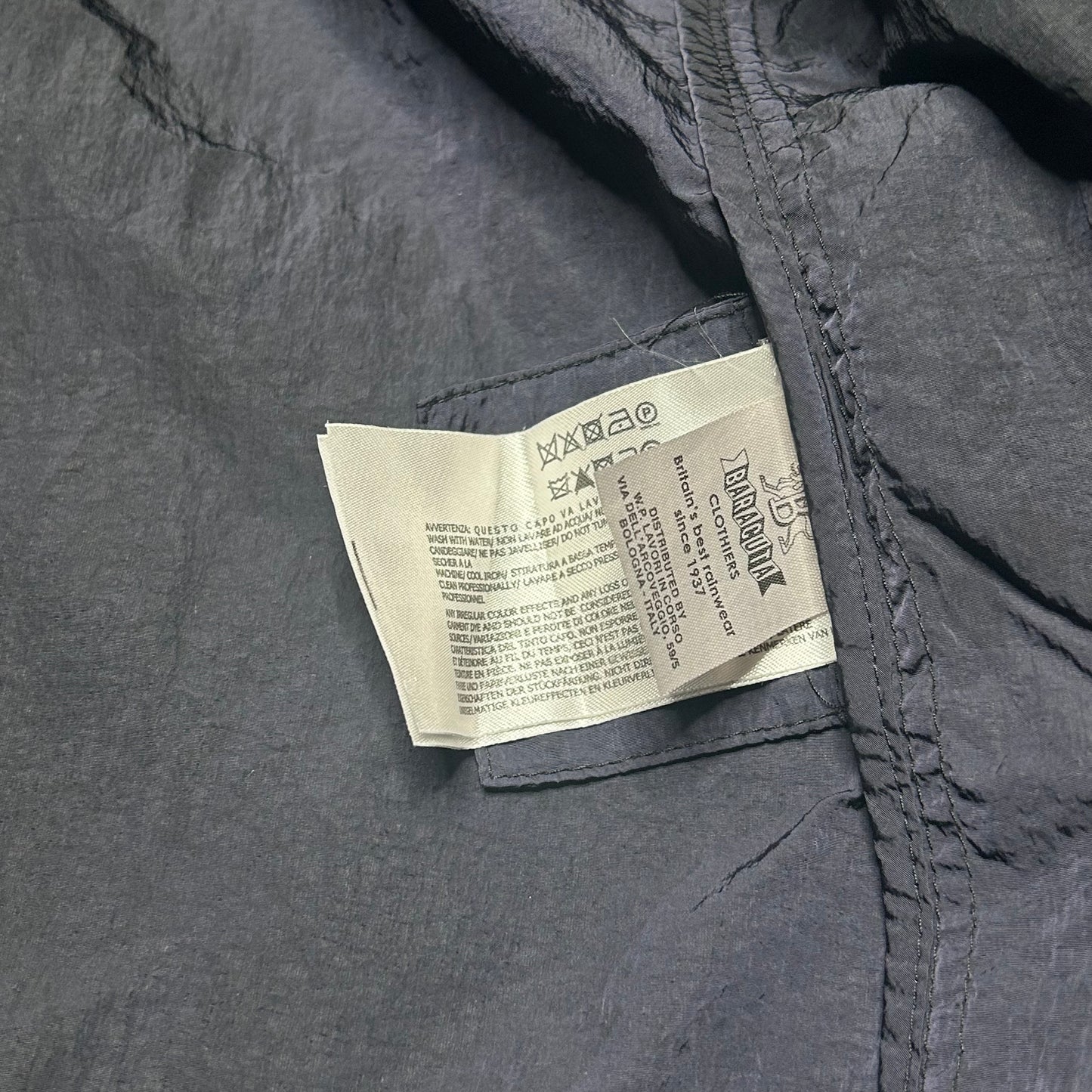 Baracuta Vintage Lightweight Utility Field Jacket Navy (L)